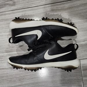 Nike Black Golf Shoes Roshe sz 10.5